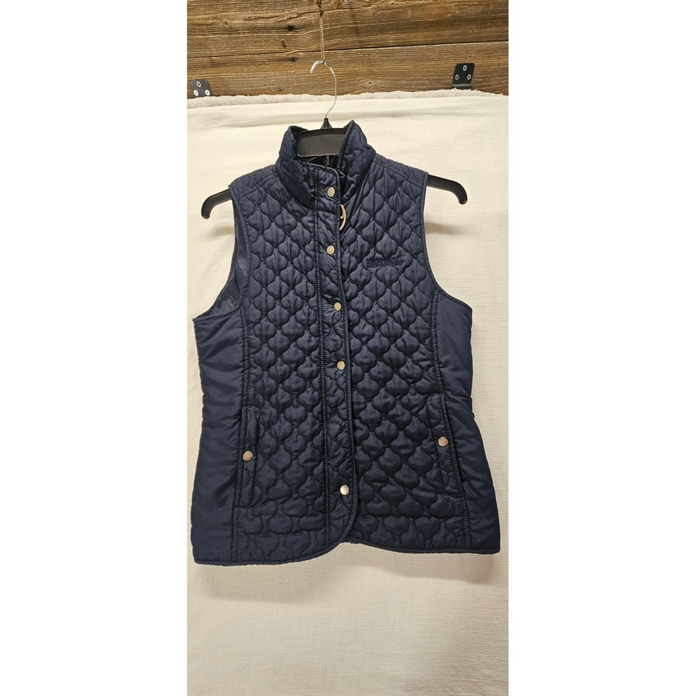Regatta Great Outdoors Women Navy Blue Quilted Vest RWB047 Size UK 14 US 10